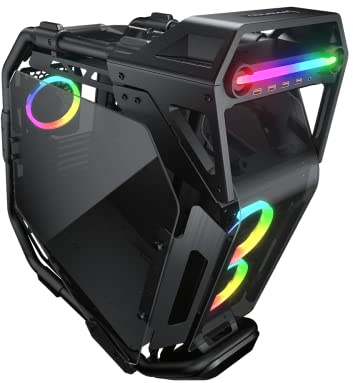 Cougar Cratus Open Framed Termpered Glass E-ATX/ATX RGB Mid Tower Case