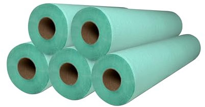 Waterproof Ärzterollen (59 cm x 70 m) 5 Rollen | Liegenabdeckung – Ärztekrepp (No Precut)