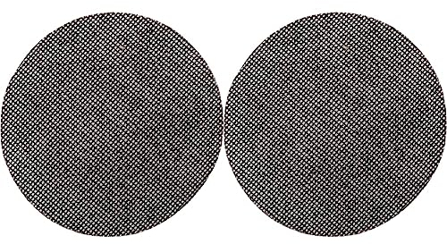kwb Gitterleinen Schleif-Papier Schleifgitter-Scheibe für Nass- und Trocken-Schliff, f. Excenter-Schleifer Ø 125 K-80, aus Fiberglas, gelocht m. Klett, 5 Stk. (Packung mit 2)