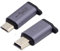 chenyang Lot de 2 adaptateurs USB 2.0 Micro USB/Mini USB mâle vers USB C femelle 480 Mbps transfert de données 12 W 5 V 2,4 A