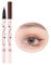 Flüssiger Eyeliner Langanhaltender Wasserfest hochpigmentierter Liner mit präziser Spitze(0,01 mm),Liquid Eyeliner Waterproof für Gesicht und Körper (braun)
