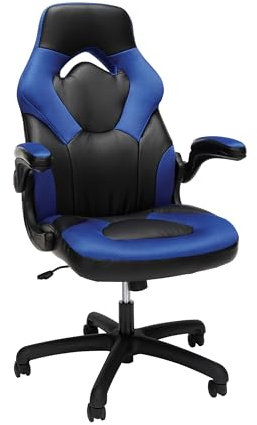 RESPAWN 3085 Gaming Chair - Gamer & Office Chair with Integrated Headrest, Adjustable Tilt & Tilt Lock - Blue