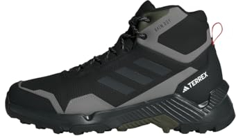 adidas Herren Eastrail 2.0 Mid RAIN.RDY Waterproof Hiking Shoes Wanderschuhe, Core Black/Carbon/Charcoal Grey, 47 1/3 EU