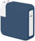 LCMOCICO 70W Soft Silicone Charger Cover Compatible with Apple MacBook Air 13.6 inch Air 15inch M3 M2 2023 2024, 70W Power Adapter Protective Case Sleeve for MacBook Pro 14 M3 2023, Navy Blue