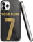 Generic Customize Your Name & Number Case For Apple iPhone 13 - Personalize Your Game - Silicone Phone Cover for Football Fans
