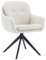 Wahson Modern Bürostuhl ergonomisch Drehstuhl mit Armlehne Schreibtischstuhl aus Chenille für Arbeitszimmer/Schlafzimmer, Beige