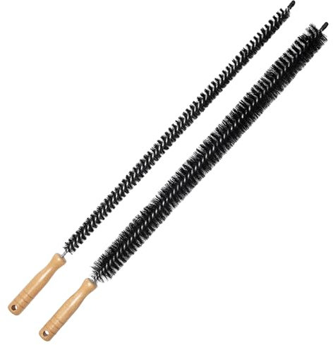 Amtech - Radiator Brush Set for Removing Dust, Dirt, and Debris to Optimise Radiator Performance, Cleaning Must-Have, Lightweight and Easy to Use, Includes Two Sizes (Set of 2)