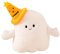 Halloween Kuscheltier Plüsch Spielzeug 24 cm, Halloween Kürbis Kuscheltier mit Kürbis, Plüsch-Geist, gefülltes Teufelsspielzeug mit klappbaren Hüten, Halloween Plüschtier & Kürbiskissen (Geist 2)