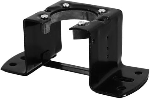 OSALADI Ceiling Fan Sloped Ceiling Adapter Iron Mounting Kit for Cathedral Black Quick Installation Compatible Fan Models