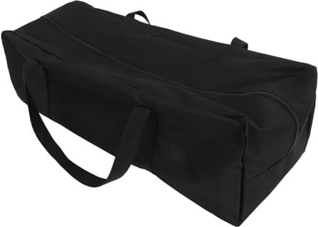 Milisten BBQ Storage Bag Oxford Cloth Portable Grill Utensil Organizer 23.2 Inch Outdoor Tool Carrier for Camping and Barbecue Accessories