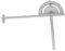 ERINGOGO Table Saw Gauge Miter Saw Guide Attachment Compact Woodworking Miter Gauge Angle Ruler Extension for Precision Cutting for Home Use and Projects