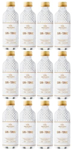 12 Flaschen Nohrlund Gin & Tonic a 180 ml 10,3% vol. + Space Keks gratis a 45 g von Onlineshop Bormann