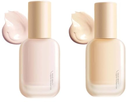 Glow All Day Long Gauze Beauty Liquid Foundation, Glow All Day Long Gauze Foundation Cream, Hydrating, Dewy Finish, Easy Application