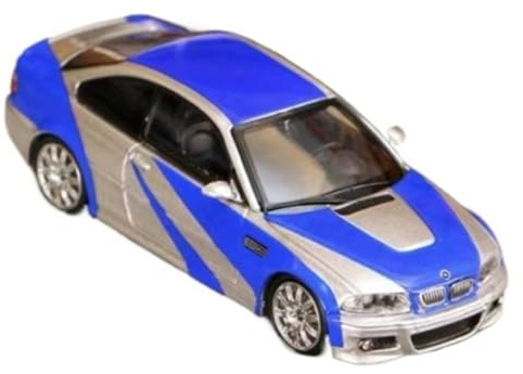 1 64 Für BMW E46 Need for Speed ​​Lackiertes Legierungsautomodell Sammlerstück Geschenk Für Kinder Druckguss Fahrzeuge Modell