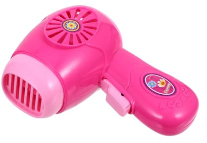 BESPORTBLE Mini Elektrischer Haartrockner Realistische Simulation Spielküche Zubehör Kreatives Rollenspiel für Hand Auge Koordination und Fantasie Geschenkidee für Mädchen