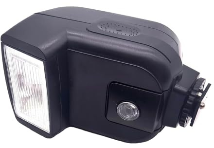 ALCXAZS Blitzgerät für Digitalkameras: 90 Grad nach Oben schwenkbar, direkter Ersatz für DSLR Kameras, leichtes, tragbares Universal Digitalblitzgerät mit Blitzschuhhalterung
