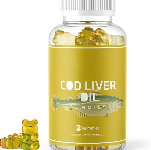 Gummies à l’huile de foie de morue – bons pour la santé des os