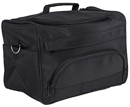 Anself s Friseurscherenkoffer, Salon-Friseurtasche, Styling-Aufbewahrung, Haarschneidetasche, Tragetasche, tragbarer Friseurkoffer, Aufbewahrung von Werkzeugen, Kamm, Schere, Clip, Friseurwerkzeug-Tas