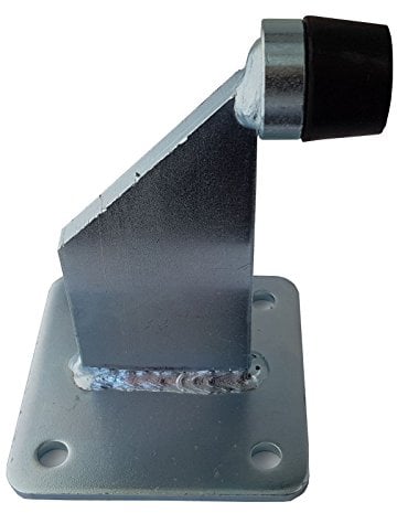 SO-TOOLS® Torstopper Höhe 144 mm verzinkt mit Ankerplatte 100 x 100 mm Türstopper für Rolltore und schwere Türen