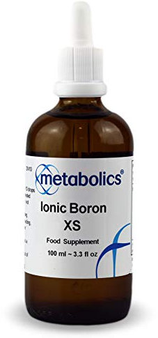 Metabolics Ionic Boron Liquid | Extra Strong | 100ml Bottle | Trace Mineral Liquid