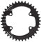 Keenso Plato de Bicicleta, BCD 96MM Ancho Estrecho 32T 36T 38T Plato Anillo de Cadena Simple para M6000 M7000 M8000(38T-Negro)
