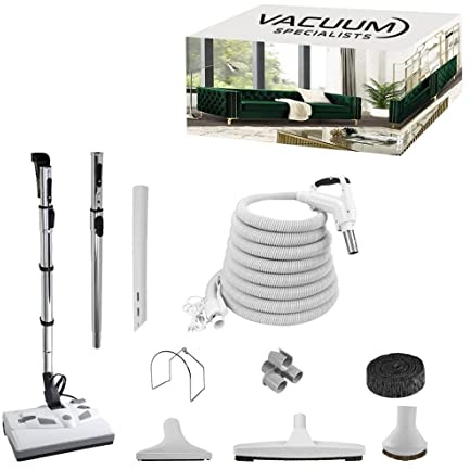V.S Vacuum Specialists Lindhaus Central Vacuum Accessory Kit fits Beam, Electrolux, Canavac, Kenmore, DuoVac, Hoover and More…