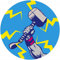 Marvel Komar Dot DD1-056 Papier peint photo non tissé rond et autocollant Motif marteau de Thor Avengers Ø 125 cm