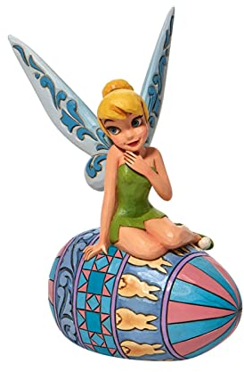 Disney Traditions Figurine Fée Clochette de Pâques Multicolore Hauteur 15,5 cm