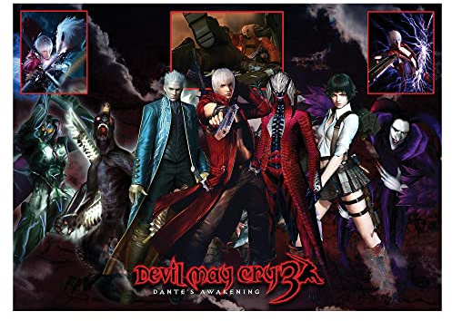 Devil May Cry Collage 1000 Piece Jigsaw Puzzle