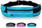CREADY® Riñonera Running Deportiva Impermeable, Riñonera para Hombre y Mujer Deportiva, Ajustable y Reflectante para Correr. Cinturon Running para Movil Grande iPhone 14/13/12 ProMax (Azul)