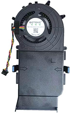 QUETTERLEE Replacement New CPU Cooling Fan for Dell Optiplex 3060 5060 7060 3020 9020M 3020M 3040M 3060M 5060M 7040M 7050M 7060M 7070M 9020M Mini Series 08M4GF 027H4V PVB070E05N-P02 DC 5V 1.10A Fan
