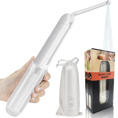 Portable Travel Bidet Electric Handheld for Women Bidet Sprayer for Personal Hygiene Cleaning with 2 Pressure Options