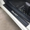 EAGLEG 4 Stücke Auto Einstiegsleisten Carbon Faser Aufkleber für Fo-rd Fiesta Kuga Edge Fusion ST ECOSPORT Explorer GHIA Focus KA C-MAX S-MAX ST-Line, Einstiegsleisten Aufkleber Kantenschutz, Galaxy