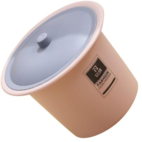 Uonlytech Pot De Unisexe Avec Couvercle Seau De De Crachoir En Plastique Siège De Bassin Urinoir De Chevet Toilettes Pichet De Nuit Pour Adultes