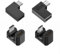 chenyang Lot de 4 connecteurs USB 2.0 USB C vers micro USB pour alimentation de données 90/180 degrés 480 Mbps UC-102-CY
