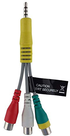 Cable de audio y vídeo BN39-02189A BN39-02190A para Samsung LED TV, compatible (CC a 3 RCA)