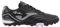 Joma - Crampons de Football pour Gazon, Coupe Classique, Tige synthétique, léger, Durable, Talon exo, Homme et Femme, Noir/Blanc, 43 EU