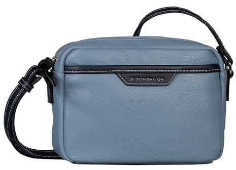 TOM TAILOR Leora Damen Umhängetasche Handtasche Mittelgroß Blau
