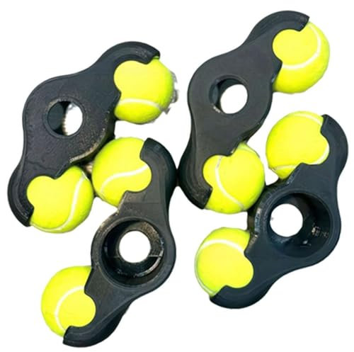 4 Stück Indoor Cycling Snap Wippfüße Adapter mit Wippplatten für Trainer, Stabilitätszubehör für Smart Bike Widerstandstrainer Home Workout Equipment