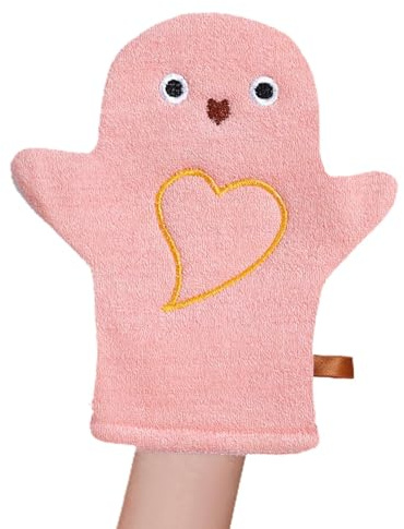 Bath Mitts Washcloths Washcloth Mitt | Doppelseitige Waschhandschuhe im Tierstil, leicht zu tragen, Waschhandschuhe für Jungen, Mädchen, Baby und Kinder