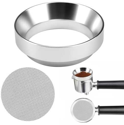 Anillo Dosificador Café Magnético 51mm Acero Inoxidable Para Barista | Accesorio Profesional Barista Para Evitar Derramamientos Al Dosificar Café Molido