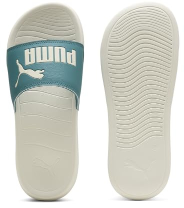 PUMA Erwachsene Popcat 20 Sandalen 49.5, Emerald Ice Alpine Snow Green White
