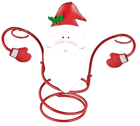 Itkcozcg Christmas Wine Bottle Glass Holder Snowman Santa Holiday Cup Holder Kitchen Wine Bottle Glass