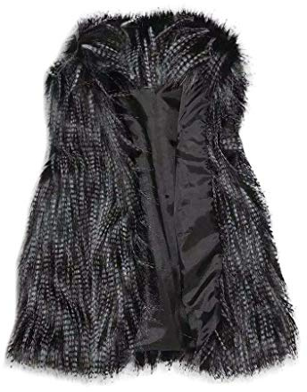 Fellweste Damen Kunstfell Teddywesten Elegant Fleeceweste Warm Damenwesten Plüsch Winterweste Kurz Outdoorjacke Winter Jacke Pelz Weste Übergangsjacke Frauen Flauschig Wintermantel Einfarbig