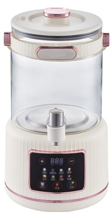 Multifunctional Electric Teapot, Thickened Glass Thermostatic Kettle,Split Cup Body 3L Smart Kettles Electric Fully Automatic Electric Cooking Pot for Home Office