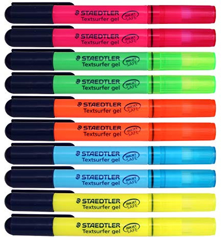 Staedtler Highlighter Textsurfer Gel 264 Color mixing -Pack of 10