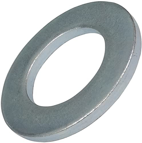 AERZETIX - C44513 - Satz von 20 Unterlegscheiben flach breiter - beilagscheiben - M20 H3mm - aus verzinktem stahl - DIN 125 - für holzkonstruktionen