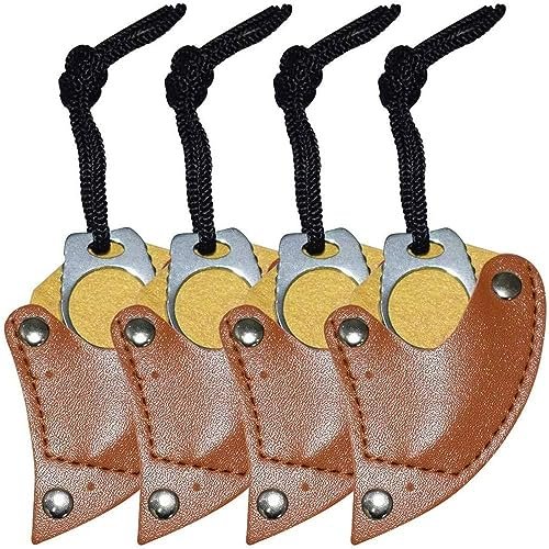 ProLeo Outdoor Mini couteau à griffes portable couteau en acier inoxydable de survie tranchant couteau d'autodéfense 4 pièces