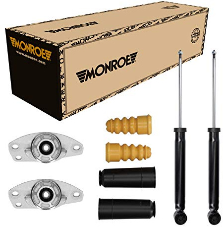 Monroe Stoßdämpfer Hinten passend für + Domlager Staubschutz passend für VW Passat Variant 365