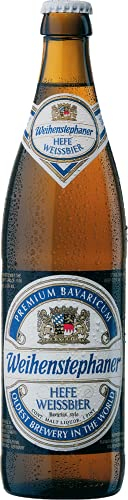 Weihenstephan 12 Bottiglie Birra Weiss 50 cl Bionda Germania Luppolo Malto, Birra Weihenstephan Weiss 12 Bottiglie - 6,00 Litri